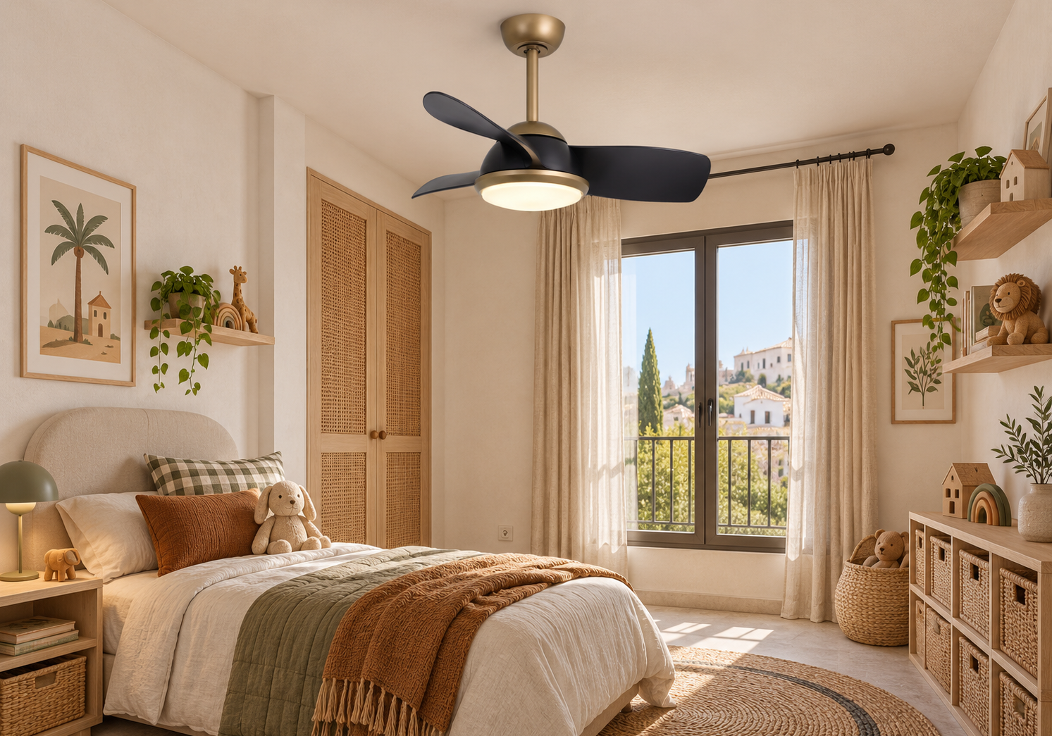 How to Choose a Ceiling Fan for Your Child's Room?