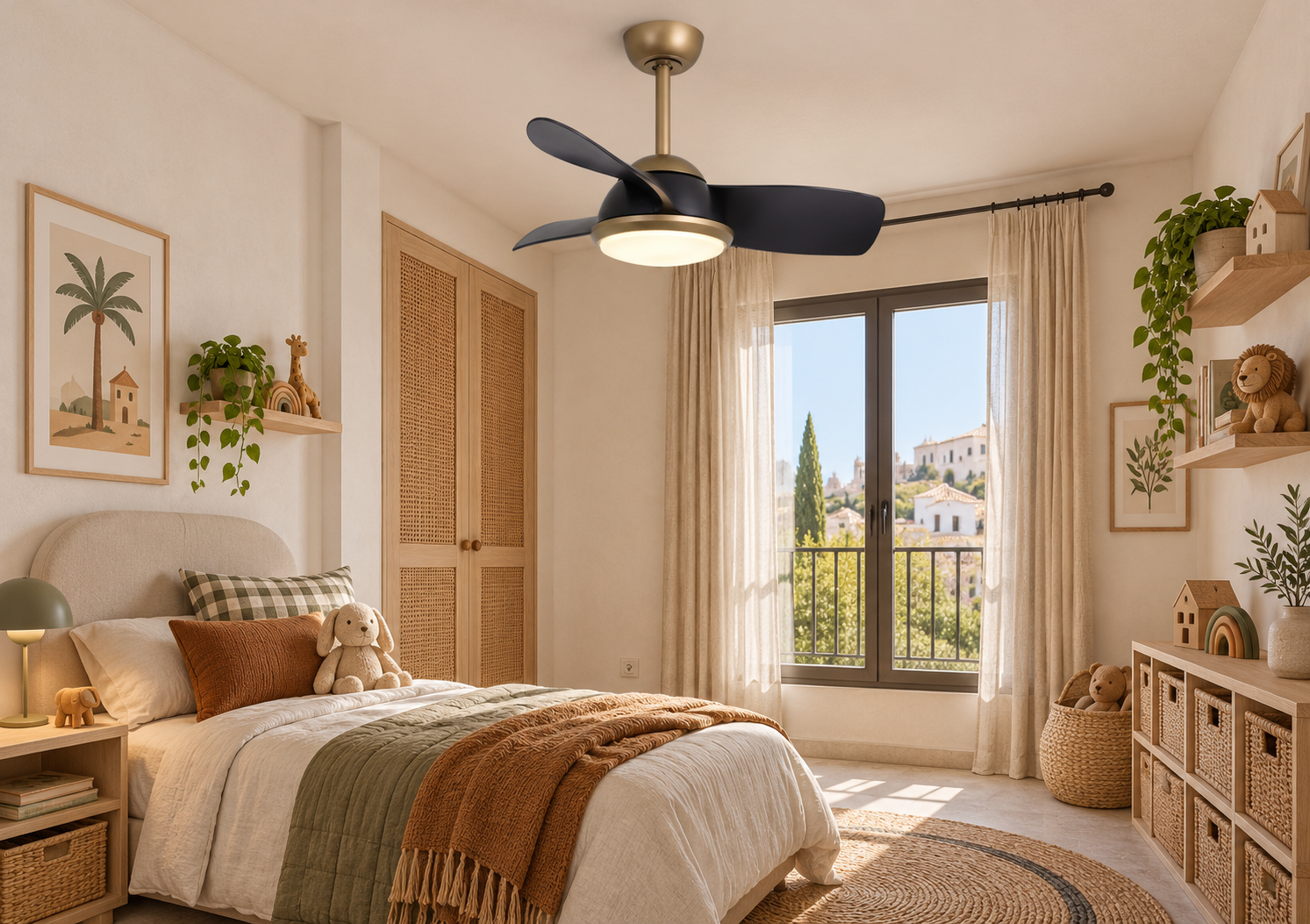 How to Choose a Ceiling Fan for Your Child's Room?