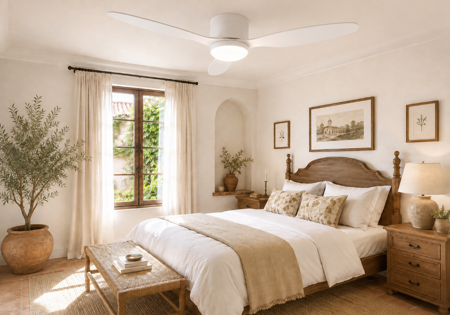 How to Choose Flush Mount Ceiling Fans for Low Ceilings ？ - Parrot Uncle ES