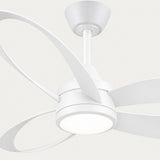 Ventilador de techo MAXI blanco Ø132 cm silencioso con luz LED DC 40W 