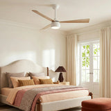 Ventilador de techo silencioso Kala de Ø132 cm con luz LED 