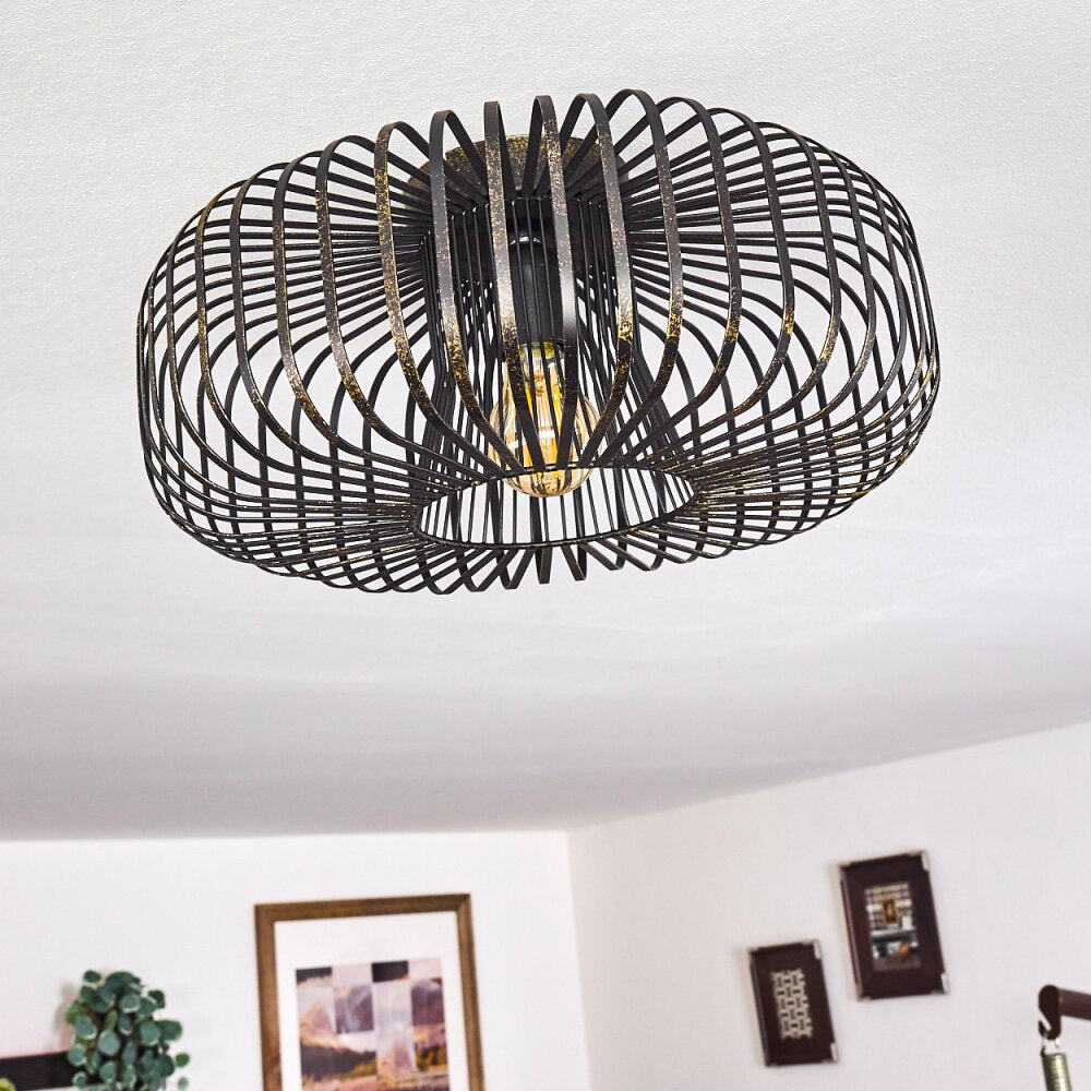 Plafón de techo empotrado de estilo industrial moderno para sala de estar y dormitorio