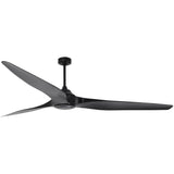Ventilador de techo Simon Ø254 cm negro IP44 con mando a distancia