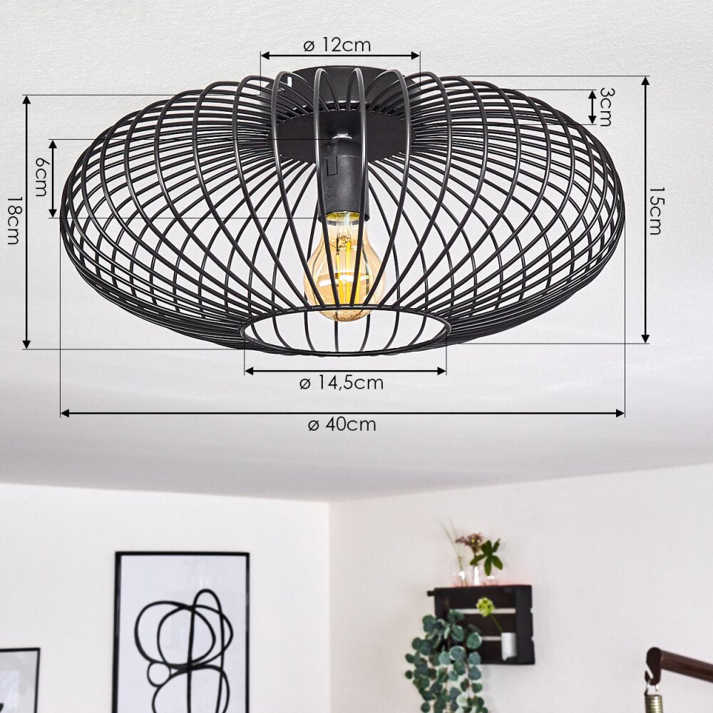 Plafón de techo de estilo bohemio para sala de estar y dormitorio