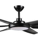 Ventilador de techo industrial de Ø165 cm Motor DC con luz y mando a distancia