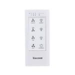 Ventilador de techo LED industrial de 152 cm con aspas de doble cara, luz, APP y mando a distancia