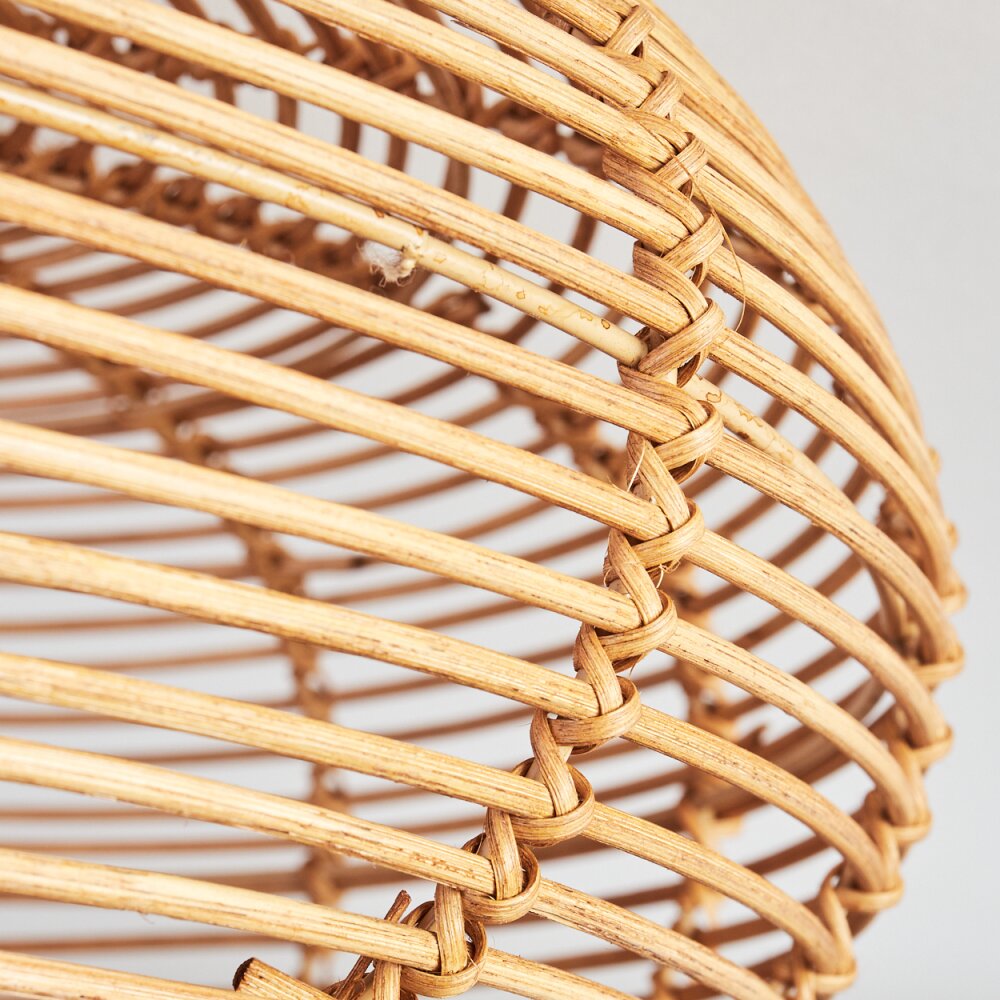 Lámpara de techo escandinava boho de montaje al ras para sala de estar y dormitorio