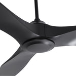 Ventilador de techo Simon Ø254 cm negro IP44 con mando a distancia