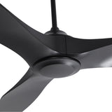 Ventilador de techo Simon Ø254 cm negro IP44 con mando a distancia