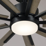 Ventilador de techo tipo molino de viento Aries LED de Ø183 cm con luz y mando a distancia