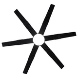 Ventilador de techo LED industrial de 152 cm con aspas de doble cara, luz, APP y mando a distancia