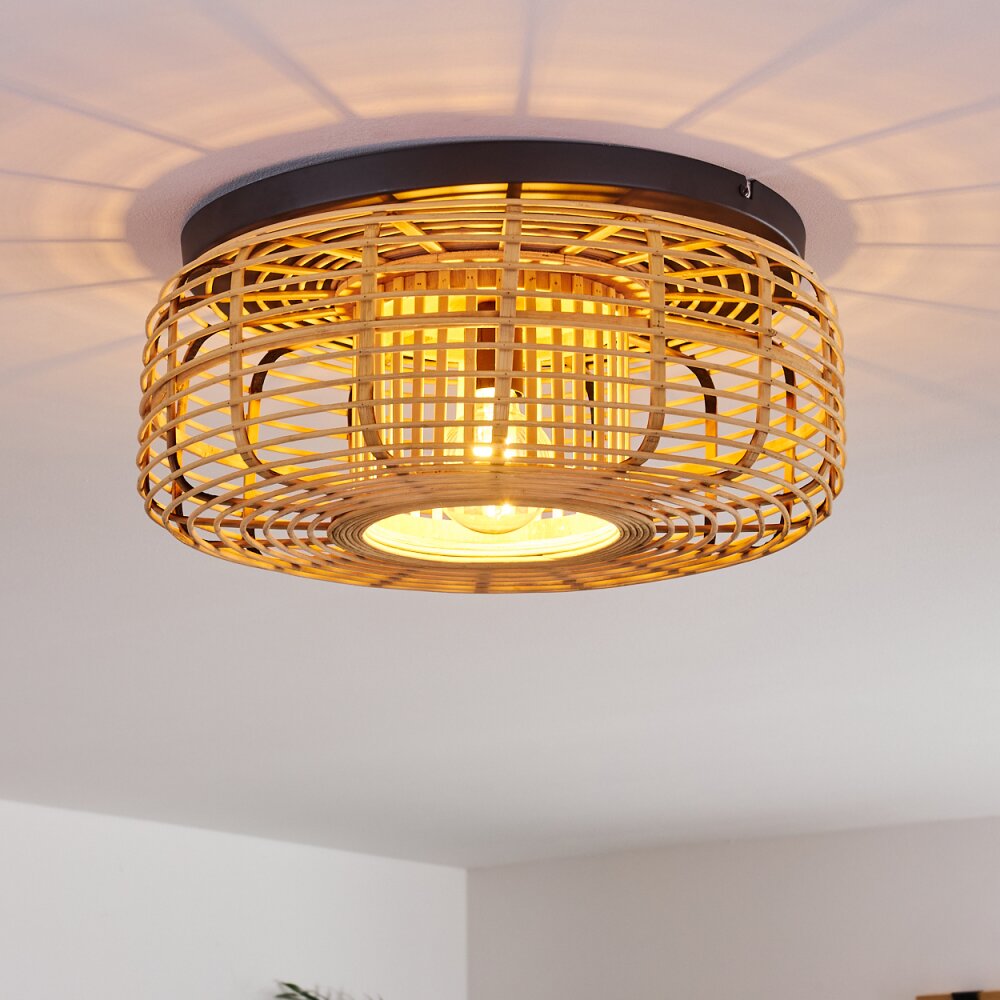 Plafón bohemio natural para dormitorio y sala de estar