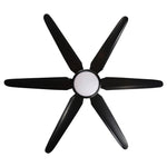 Ventilador de techo industrial de Ø165 cm Motor DC con luz y mando a distancia
