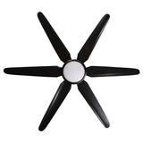 Ventilador de techo industrial de Ø165 cm Motor DC con luz y mando a distancia