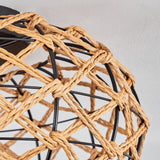 Plafón de techo tejido bohemio para sala de estar y dormitorio