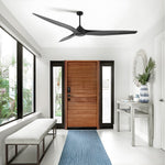 Ventilador de techo Simon Ø254 cm negro IP44 con mando a distancia