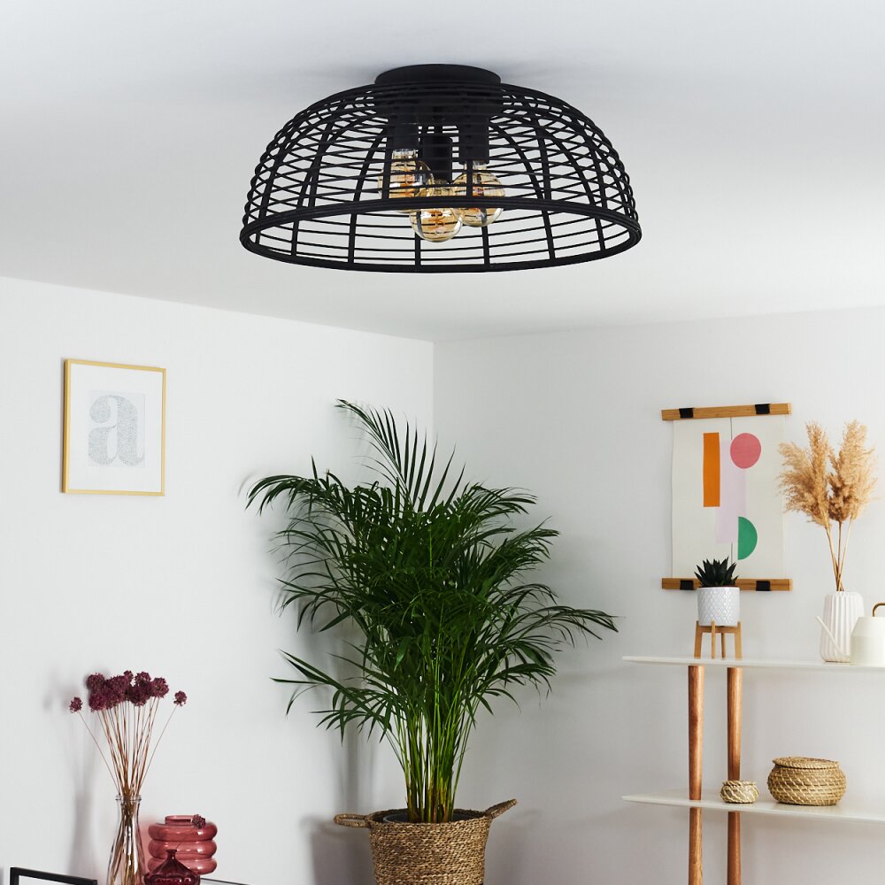 Lámpara de techo empotrada bohemia industrial para sala de estar y dormitorio
