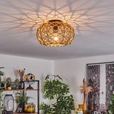 Plafón de techo tejido bohemio para sala de estar y dormitorio