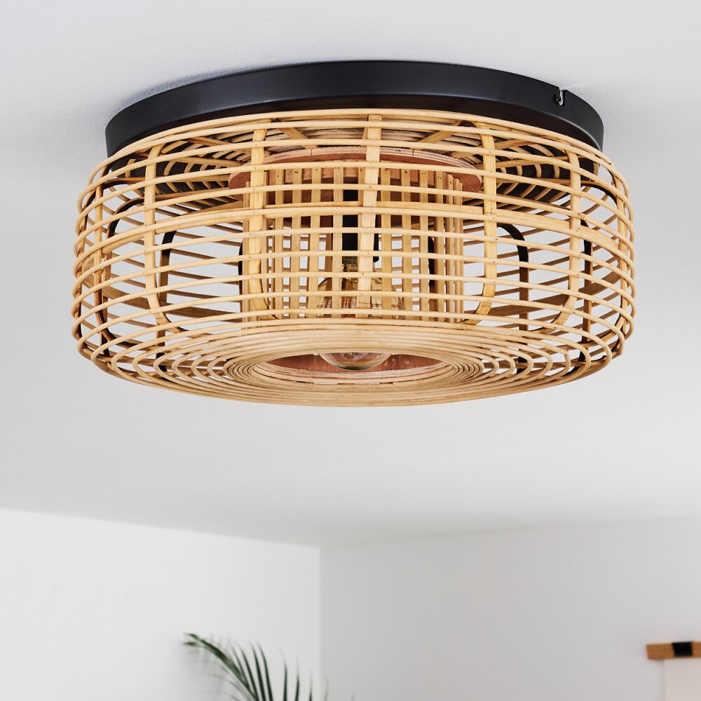 Plafón bohemio natural para dormitorio y sala de estar