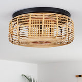 Plafón bohemio natural para dormitorio y sala de estar