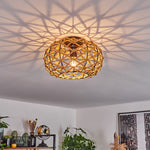 Plafón de techo tejido bohemio para sala de estar y dormitorio