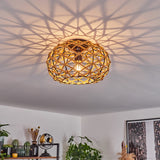 Plafón de techo tejido bohemio para sala de estar y dormitorio