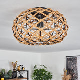 Plafón de techo tejido bohemio para sala de estar y dormitorio