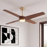 Ventilador de Techo Silencioso Parvez Ø132 cm con Luz LED