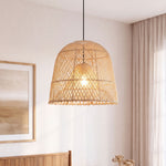 Scandinavian Minimalist Rattan Pendant Light Ø38cm