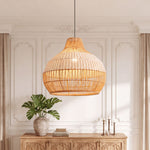 Minimalist Rattan Pendant Light Ø43cm