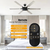 Ventilador de techo industrial Madhya Ø178 cm con mando a distancia