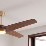 Ventilador de Techo Silencioso Parvez Ø132 cm con Luz LED