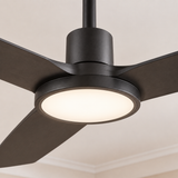 Ventilador de techo silencioso WILLOW de Ø132 cm con luz LED