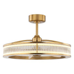 LUCENT Ceiling Fan Ø74 cm with LED Light and Hidden Blades