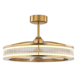 LUCENT Ceiling Fan Ø74 cm with LED Light and Hidden Blades