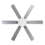 Ventilador de techo moderno Lucknow de 152 cm (60") con iluminación y mando a distancia