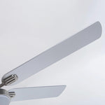 Ventilador de techo moderno Lucknow de 152 cm (60") con iluminación y mando a distancia