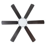 Ventilador de techo reversible de Ø152 cm Motor DC con iluminación y mando a distancia
