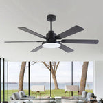Ventilador de techo reversible de Ø152 cm Motor DC con iluminación y mando a distancia