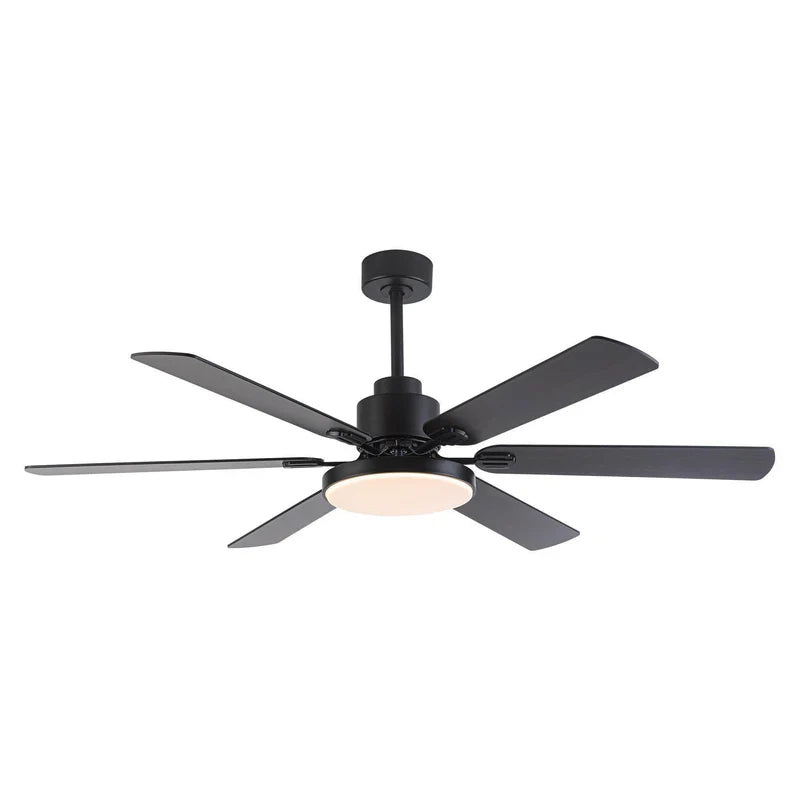 Ventilador de techo reversible de Ø152 cm Motor DC con iluminación y mando a distancia