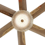 Ventilador de techo reversible de Ø165 cm con luz y mando a distancia