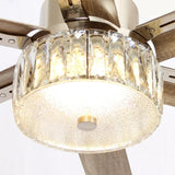 Ventilador de techo reversible de Ø165 cm con luz y mando a distancia