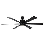 Ventilador de techo industrial Monty Ø165cm con luz y mando a distancia