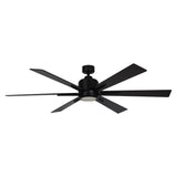 Ventilador de techo industrial Monty Ø165cm con luz y mando a distancia