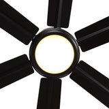 Ventilador de techo industrial Monty Ø165cm con luz y mando a distancia