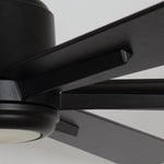 Ventilador de techo industrial Monty Ø165cm con luz y mando a distancia