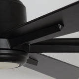 Ventilador de techo industrial Monty Ø165cm con luz y mando a distancia