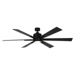 Ventilador de techo industrial Monty Ø165cm con luz y mando a distancia