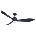 Ventilador de techo moderno Misael de 167 cm (66'') Motor DC con iluminación LED