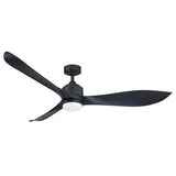 Ventilador de techo moderno Misael de 167 cm (66'') Motor DC con iluminación LED